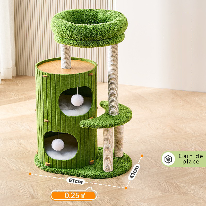 Arbre à chat - Luna - Vert – Image 4