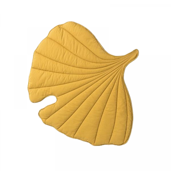 Tapis-feuille-Jaune